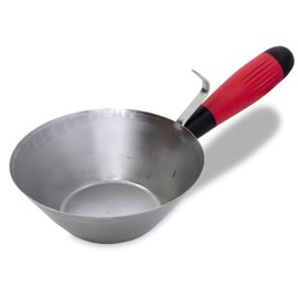 MARSHALLTOWN QLT Bucket Dippers - 332mm Length, 181mm Width, Galvanized Steel, Soft Grip Handle, Hanging Clips, BD862