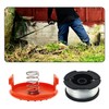 Covienapp 6 Pack String Trimmer Spool for Black&Decker AF-100 Auto-Feed