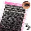 FADLASH Cluster Lashes D Curl Wispy Individual Lashes DIY Eyelash