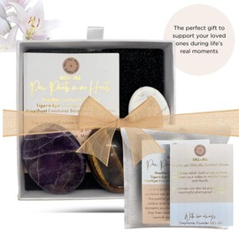 Paw Prints Comfort Worry Stones, Christmas Pet Loss Sympathy Gift for Loss of Dog, Dog Memorial Gifts for Loss of Pet, Christmas Remembrance Gift, Dog & Cat Memorial Gifts, Rainbow Bridge