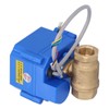 Electric Ball Valve BSP Mini Brass Motorized 5 Wire DC12V