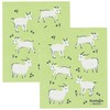 Now Designs Swedish Dishcloth, Set of Two, Goats