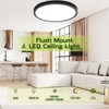 hykolity 9 Inch Selectable CCT LED Round Flat Panel Light,