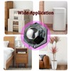 Self Adhesive Caster Wheels for Small Furniture, 360°Rotation Mini Caster
