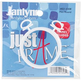 Just A Frame - Round White Frames (Set of 2)