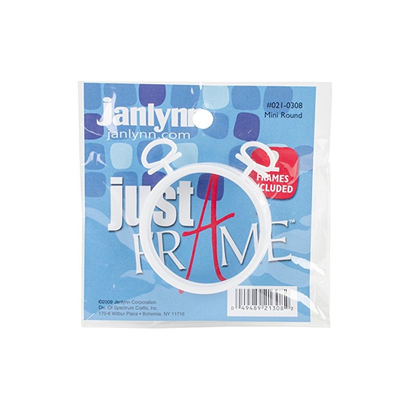 Just A Frame - Round White Frames (Set of 2)