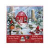 SUNSOUT INC - A Snowy Day on The Farm -
