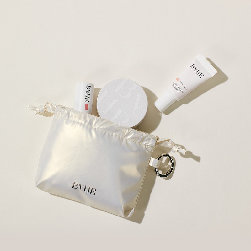 bayou Buy Your Satin Mini Pouch Keyring / 바이유어 새틴