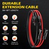 OWINUSTECH 16Ft SolarCable SolarExtension Cable,10AWGSolar Panel ExtensionCable with Female and