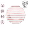 Daydream Society Frenchie Striped - Small Paper Plates with Lilac