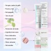 2pc Acné Limpiador Loción Secante Facial Crema Hidratante