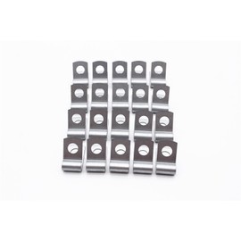 20 PCS 1/4" Brake and Fuel Line Clips for Brake Line Size 1/4"