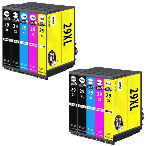 Happy Printer 10 XL Ink cartridges compatible with Epson 29XL