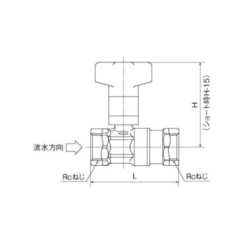 Onda Seisakusho CB3-13M-S Ball Valve with Check Valve, Rc Screw