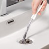 AYNKH 2 Pieces Sink Drain Brush 45cm Universal Flexible Sewer