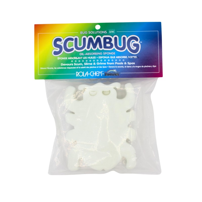 1 Pack Scumbug (tm) Oil-Absorbing Sponge Devours Scum, Slime &