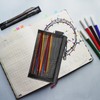 Luckious 2PCS Clear Pencil Pouch - Transparent Zipper Pencil Pouches
