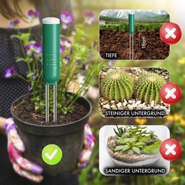 Royal Gardineer Accessories for Moisture Meter Earth: Set of 2 Sensors for 4-in-1 Wireless Soil Moisture Meter BFM-100 (Moisture Meter Flowers, Soil Moisture Sensors)