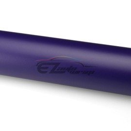 Free Tool Kit Matte Flat Purple Car Vinyl Wrap Sticker Decal Film Sheet with Air Release - 60"X240" (5FT X 20FT)