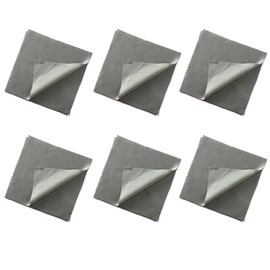 tiyiyok Pack of 12 Microfibre Cloths, Glasses Cleaning Cloths & Display Cleaning Cloths, All-Purpose Cloths for Camera Lenses, Smartphones, Monitors, Glasses Cleaning Cloth Microfibre 15 x 18 cm (Dark