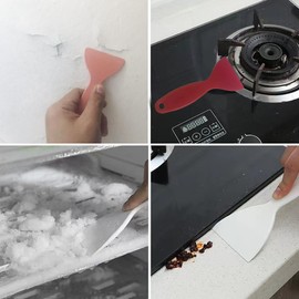 10 PCS Multiple Purposes Plastic Scraper Putty Knife removal shovel Tool Set