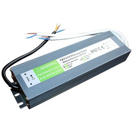 20W-300W 12V DC LED Power Supply - Travo Transformer Waterproof IP 67 Stripe (200 Watt)