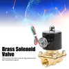 G1/2 Inch Brass Solenoid Valve Water Pressure Normal Closed Direct