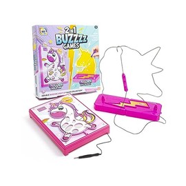2 in 1 Buzzzz Games - Unicorn Operation & Unicorn Beat the Buzzer 2-4 Players Family Fun 3+