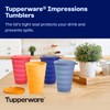 Tupperware Impressions Tumbler Set, 4 Count, Dishwasher Safe and BPA
