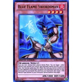 YuGiOh Blue Flame Swordsman ultra promo LC04-EN001