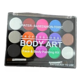 Be Fiesta Maquillaje Neón Kit  Base De Agua