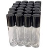 Aroma-center 24pcs 10ml (1/3 oz) plain Glass Roll-on bottle. Refillable