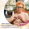 letsinstyle 12 Mesh White Needlepoint Canvas, 18.8 x 59 Inch