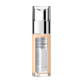 L'Oréal Paris Super-Blendable Foundation, Skincare Infused with Hyaluronic Acid & 80% Moisturizing Cream, Hydrates Skin in 72H & Improves Skin Quality in 2 Weeks, 2W Golden Almond - 30ml
