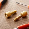 Otoolling 2 Pcs A2L R454B R32 Refrigerant Brass Adapter 1/4"