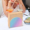Napkin Holder for Table, Unicorn Background with Rainbow Acrylic Napkin