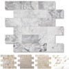 20-Pack Peel and Stick Tile Backsplash 12"X12" PVC Wall Tiles,