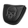 Alide White Stitch Skull Design Golf Mallet Putter Cover with