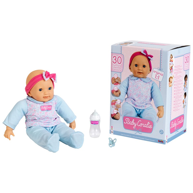 Theo Klein 1717 - Princess Coralie Interactive Baby Doll Try