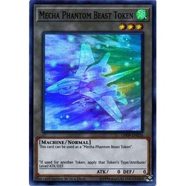 Yu-Gi-Oh! - Mecha Phantom Beast Token (C) - Megaraptor - OP09-EN026 - Super Rare - Unlimited - OTS Tournament Pack 9