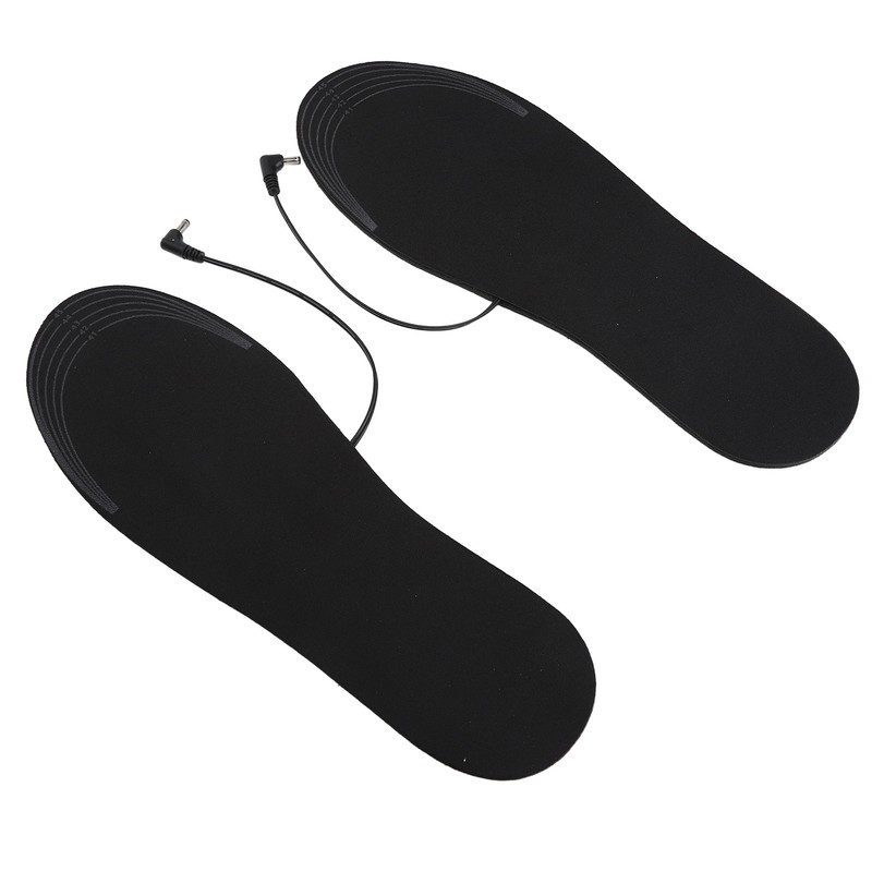2Pcs Heated Insoles L Size USB Plug in Washable Foot