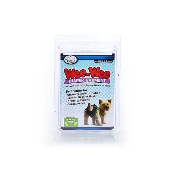 Four Paws Pet Products Wee-Wee Diaper Garment and Garment Pads Fp Diaper Garment Pads 24Ct Clothing & Apparel