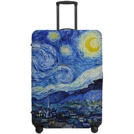 URBEST Luggage Cover Protector Suitcase Anti Scratch Dirt Covers, Fits 23"-26" Luggage Starry Night