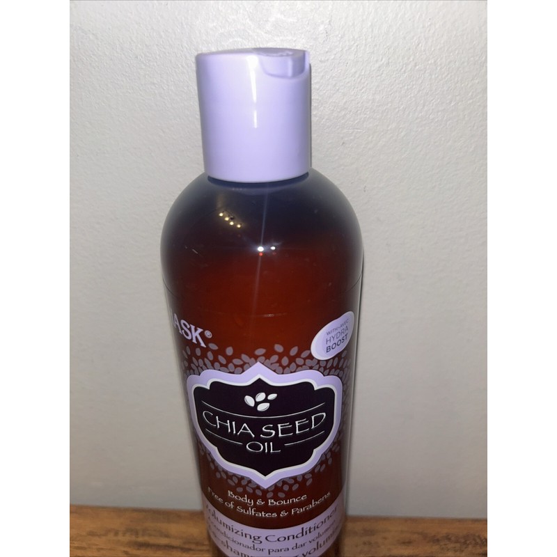 Hask 4 Bottles, Hask Volumizing Conditioner Chia Seed Oil w/