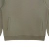 Solid Color Double Layer Hood Side Pocket Terry Cotton Casual