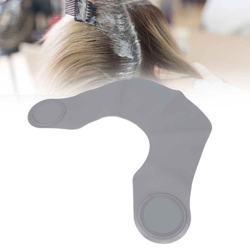 Haircut Neck Collar Soft Silicone Waterproof Hair Coloring Dyeing Neck
