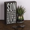 Primitives By Kathy Box Sign, Son You are Loved