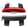 DREAMIZER Motorcycle LED Tail Light Fender Edge Brake Taillight with