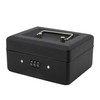 Small Security Lock Box with Coin Tray Metal Material with
