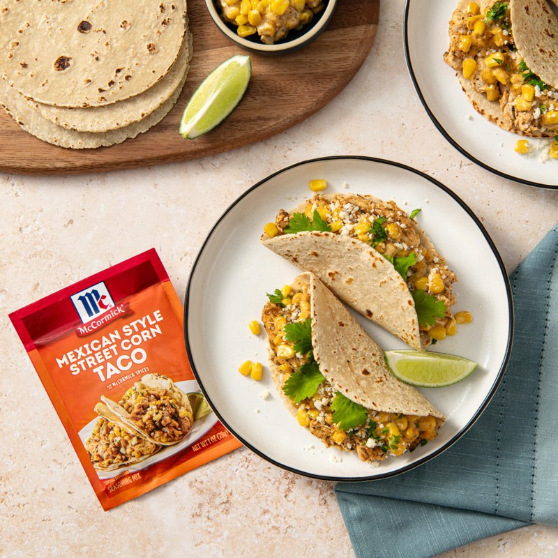 McCormick Mexican Style Street Corn Taco Seasoning Mix, 1 oz